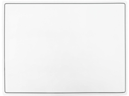 Quadro Branco de Parede Healeved 30x41cm em Pvc, Apagável a Seco, Autoadesivo para Geladeira e Escritório. 40,