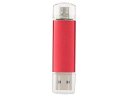 Pen Drive LAXISCREED 64gb Usb 2 em 1 Otg Vermelho