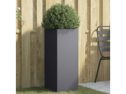 Vaso/floreira 32x29x75 Cm Aã§o Antracite Dkd Home Decor