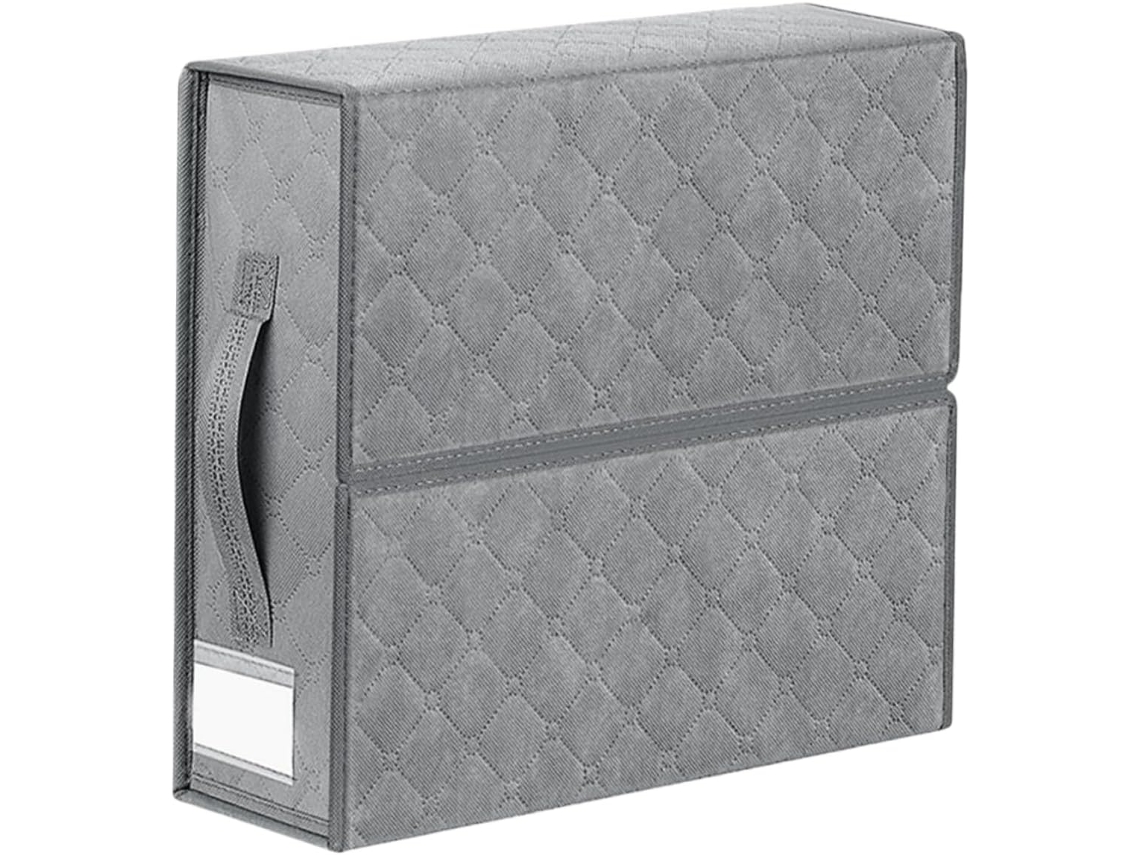 Caixa Organizadora Dobrável para Lençóis, Cobertores, Fronhas, Organizador De, Guarda Roupa,. CHABERLU