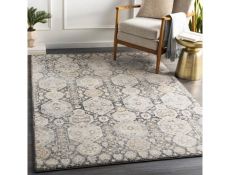 Tapete LIVABLISS Vintage Oriental Preto/Bege 200x275