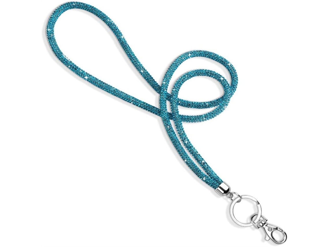 Lurelia Cordão Para Telemóvel Anti-perda Com Cristais Luminoso 50cm