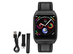 Cinto de couro para smartwatch EOOCOO, 20mm, substituição