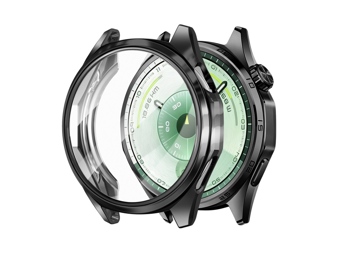 Capa protetora de TPU macio para Huawei Watch Gt6 46mm preto HEXINYIGJLY