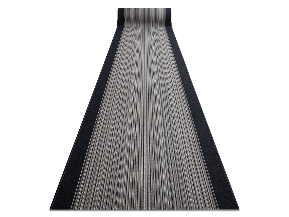 Passadeira Base Antideslizante Carnaby Cinzento 80Cm