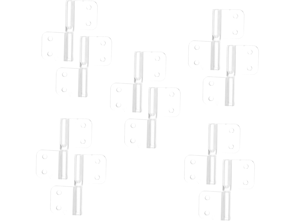 Conjunto De 10 Acrílico Para Mini Duráveis E Fáceis Instalar.