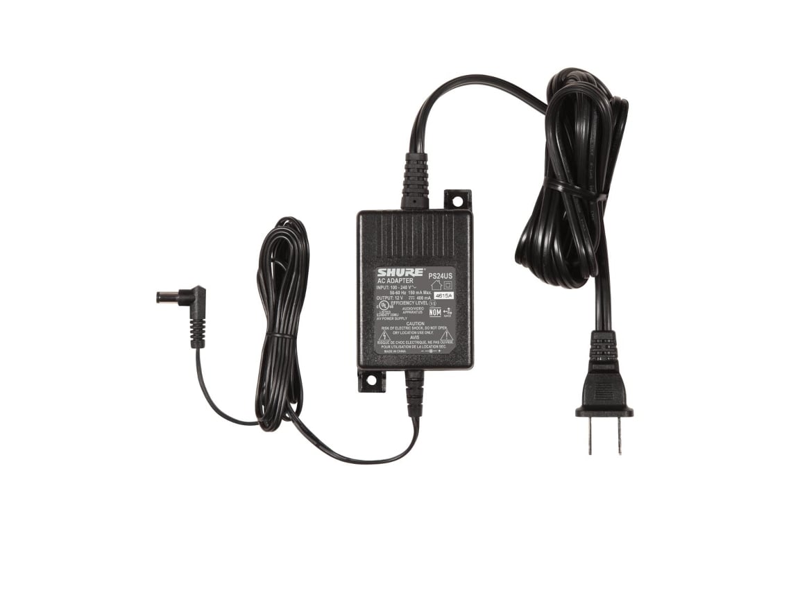 Shure Ps24 Adaptador e Transformador Preto