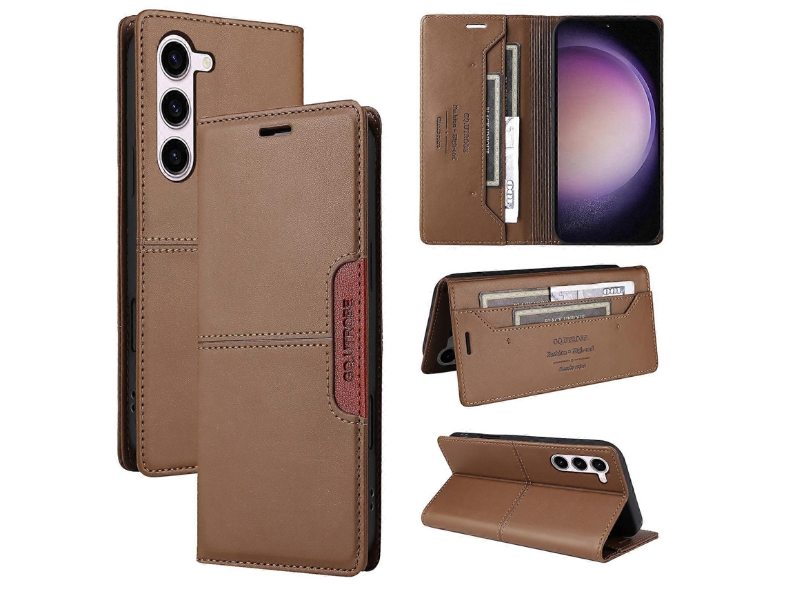 Capa De Couro Antirroubo Para Celular Gqutrobe G01 Rfid