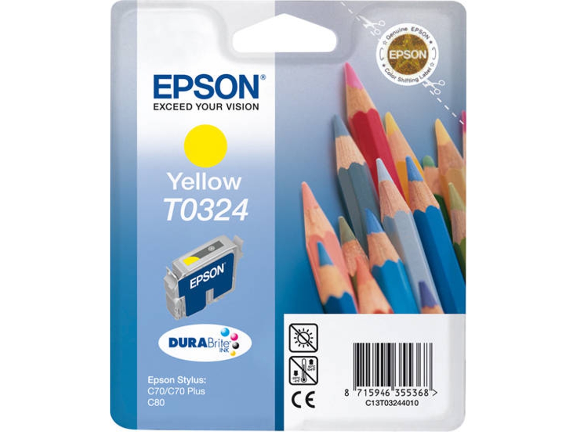 Tinteiro EPSON C13T03244010 Amarelo