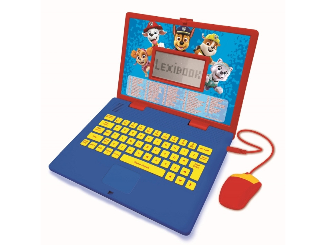 Computador Infantil Laptop Corrida Carros Bilíngue 60 Jogos