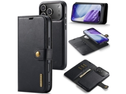 Capa/estojo Magnético 2 Em 1 Dg.ming Para Iphone 17 Pro, Preto