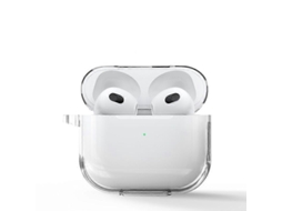 Capa Protetora Transparente De Tpu Para Airpods 3 (transparente)
