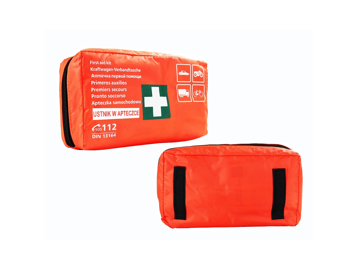 Kit De Primeiros Socorros Com Bico Din 13164