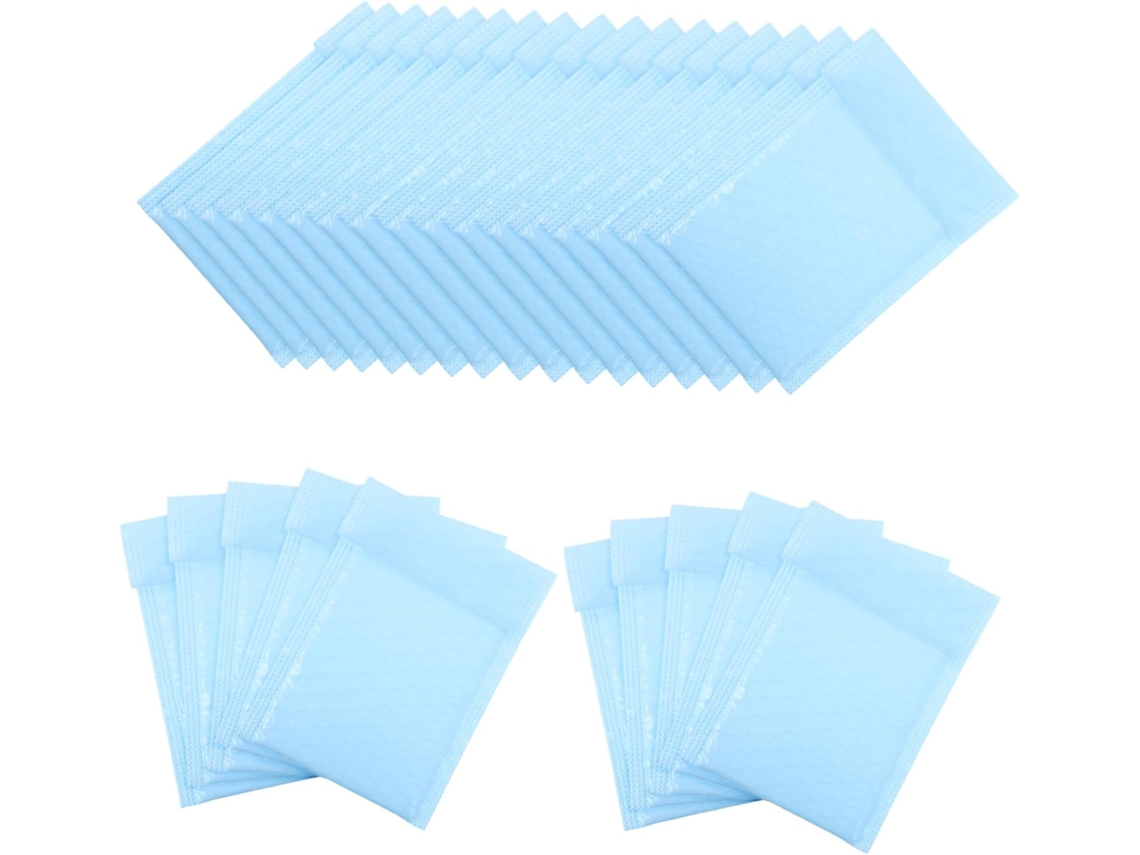Paquet D'expédition Envelopes À Bulles Adhésives 100 Pièces Pe