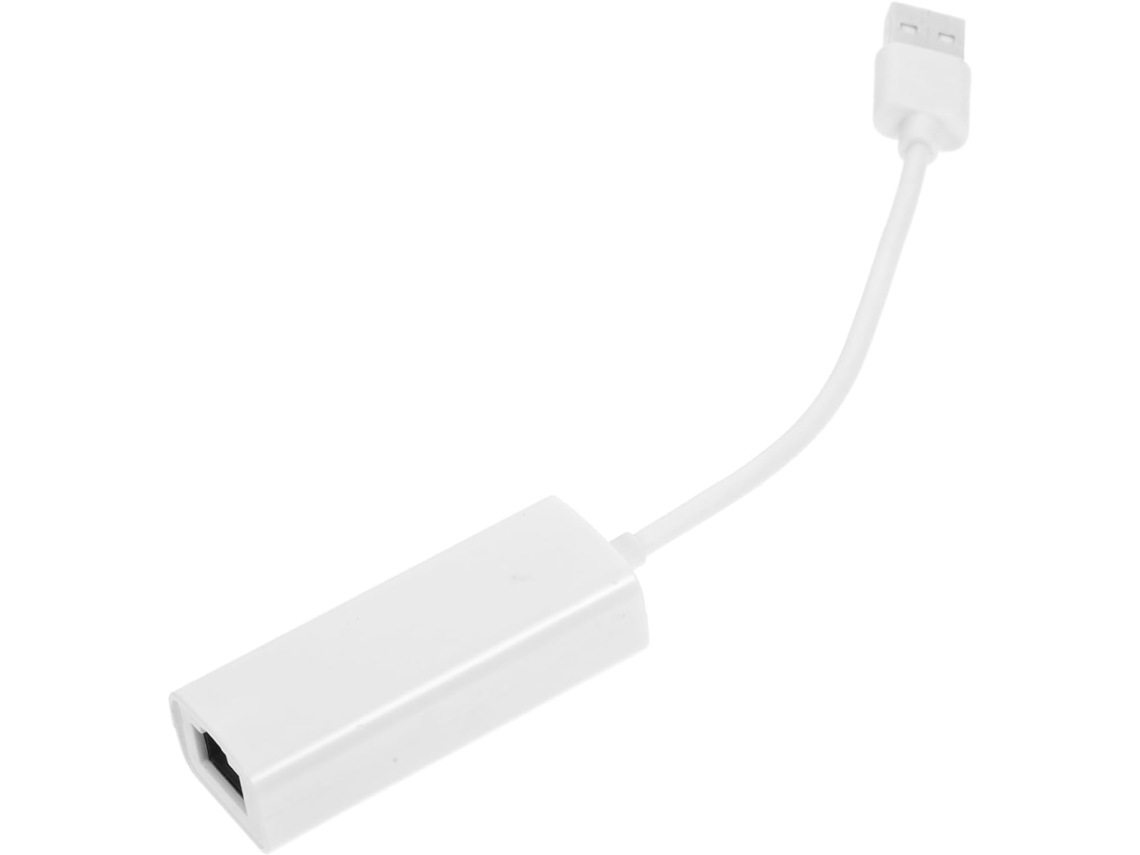 Adaptador Usb 2.0 Gigabit Ethernet Rj45 Branco Plug And Play