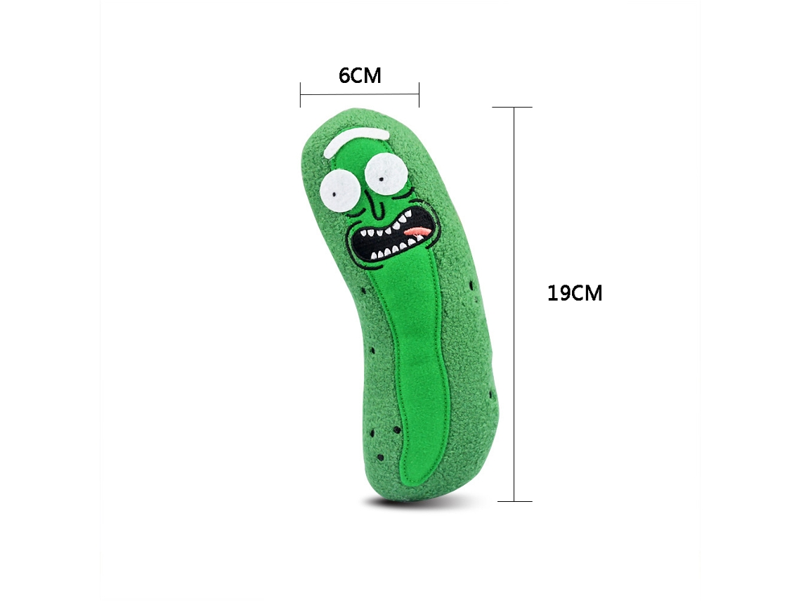 Pelúcia Fofa Rick Pepino Boneco de Pelúcia Brinquedo Macio Presente Para Crianças