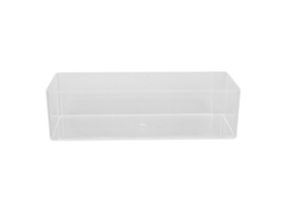 Caja De Armazenamento Portátil Transparente De Camada Única Para Ferramentas De Unhas Multifuncional