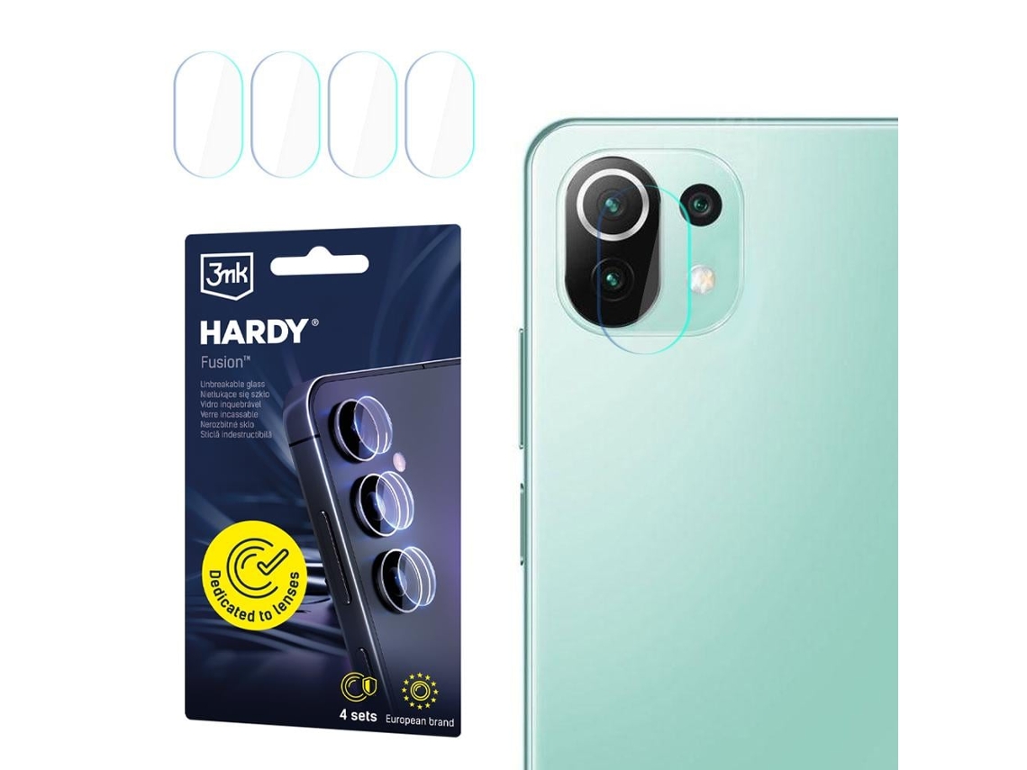 Pelicula de Vidro 3MK Xiaomi Mi 11 Lite 4G/5G/11 Lite 5G NE