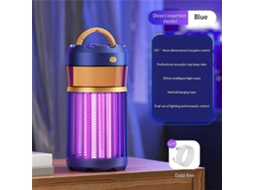 Lâmpada Uv De 2000mah Recarregável Via Usb Para Controle Mosquitos E Pragas Domésticas, Com Iluminação 360° Si Lenciosa.