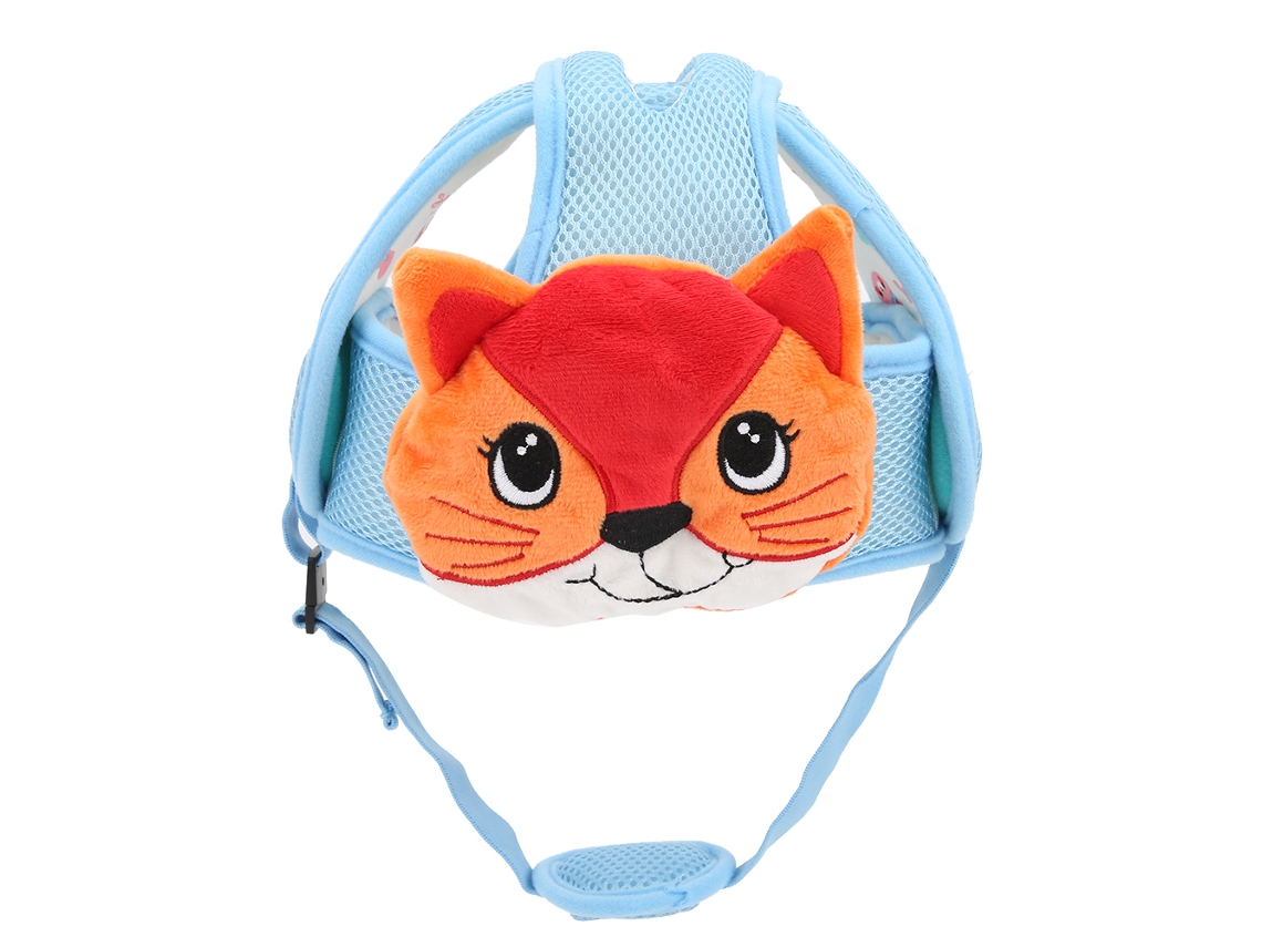 Gorra De Seguridad Para Bebés, Gorro Anti-golpes Com Almofada, Elástico E Protetor Para Crianças Pequenas