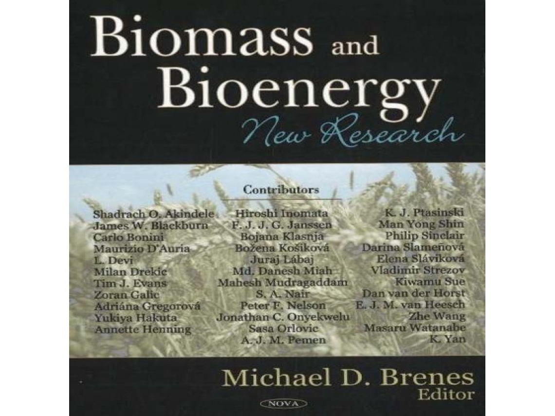 Livro Biomass Bioenergy de Nova Science Publishers Inc (Inglês)