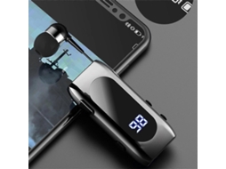 Fones De Ouvido De Lapela Sem Fio K55 Com Tela Digital, À Prova Dágua, Intra Auriculares Com Fio Para Negócios, Bluetooth Ultra, B Ly Ebike
