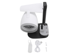 Ventilador de Mesa Turbo Usb com Umidificador e Luz Vermelha