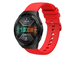 Pulseira De Silicone Macio De Cor Sólida Para Huawei Watch Gt 2e 22mm