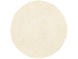 Shaggy Rug, Shaggy Rugs Vidaxl Creme Poliéster (ø 200 Cm)