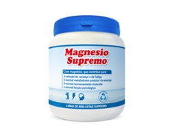 Suplemento alimentar de magnésio em pó Supreme.