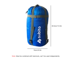 Underquilt Portátil para Rede de Camping Isolante Térmico