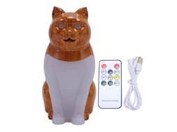 Lâmpada de Mesa Gato Usb Iluminação S/MARCA