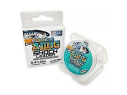 Fluorocarbono Super Ajing Shock 30 M Transparente 0.128 Mmasso
