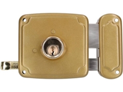 Fechadura Direita EDM 100mm 3 Chaves Incluidas