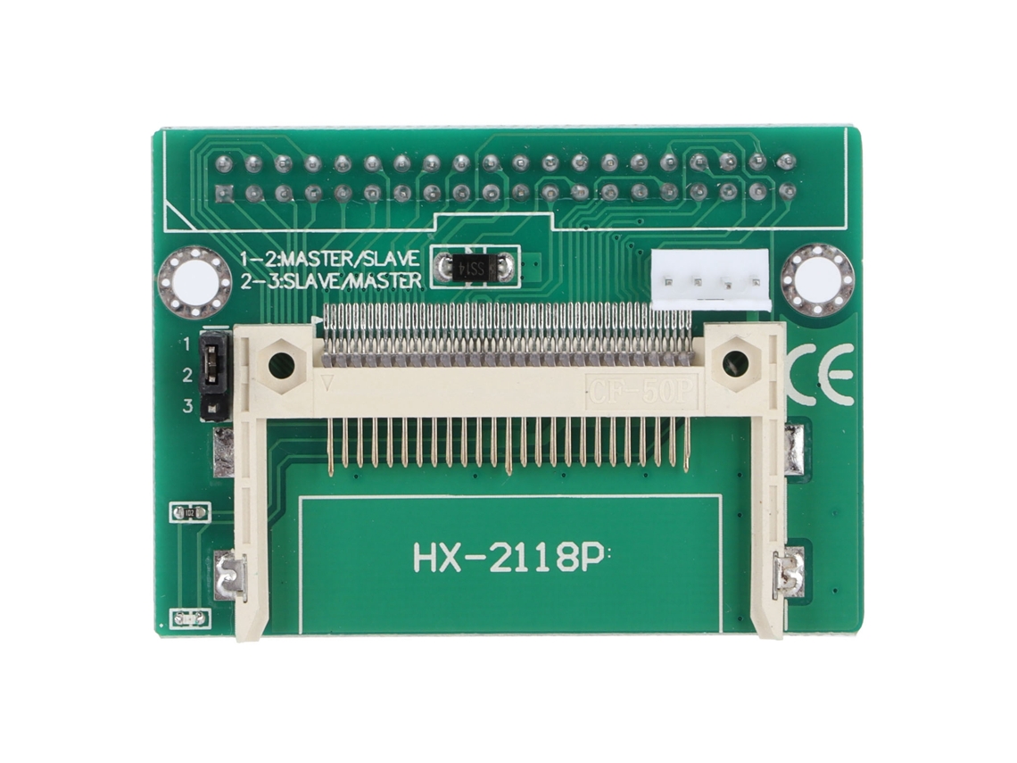 Placa De Riser De 3,5 Polegadas Ide Fêmea Para Cf Durável 5,0v/3,3v Ce Para Placa Adaptadora De 40 Pinos