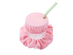 2 Unid Capa Anti Envenenamento Nova Line para bebidas rosa claro | S/MARCA