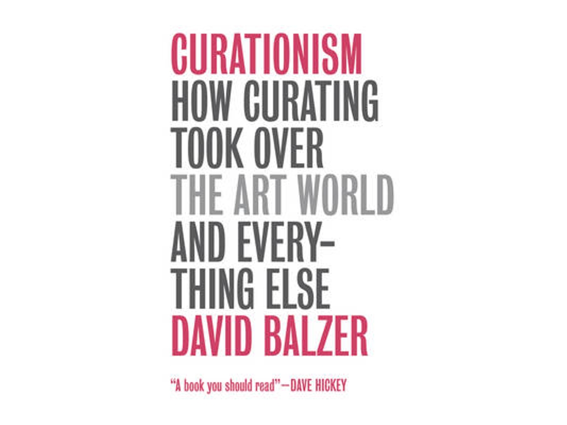 Livro Curationism de David Balzer (Inglês)