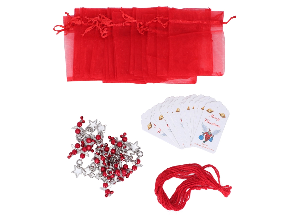 Conjunto de 20 Estrelas Decorativas de Natal LAXISCREED