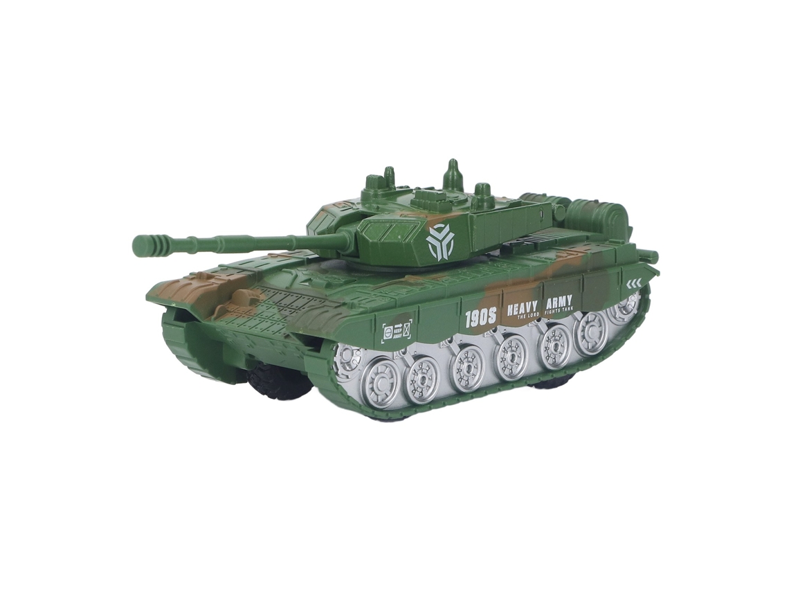 Brinquedo De Caminhão Militar De Aço, Veículo De Batalha Com Tração Ré, Modelo Realista Para Meninos E Meninas