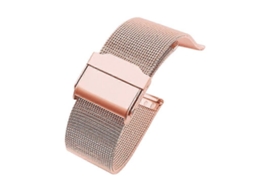 Pulseira De Aço Inoxidável Com Fecho Duplo Milan Para Huawei Watch Gt 2e