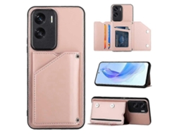 Capa Para Celular Honor 90 Lite/x50i Com Detalhes Em Pu + Tpu + Pc E Compartimentos Para Cartões.