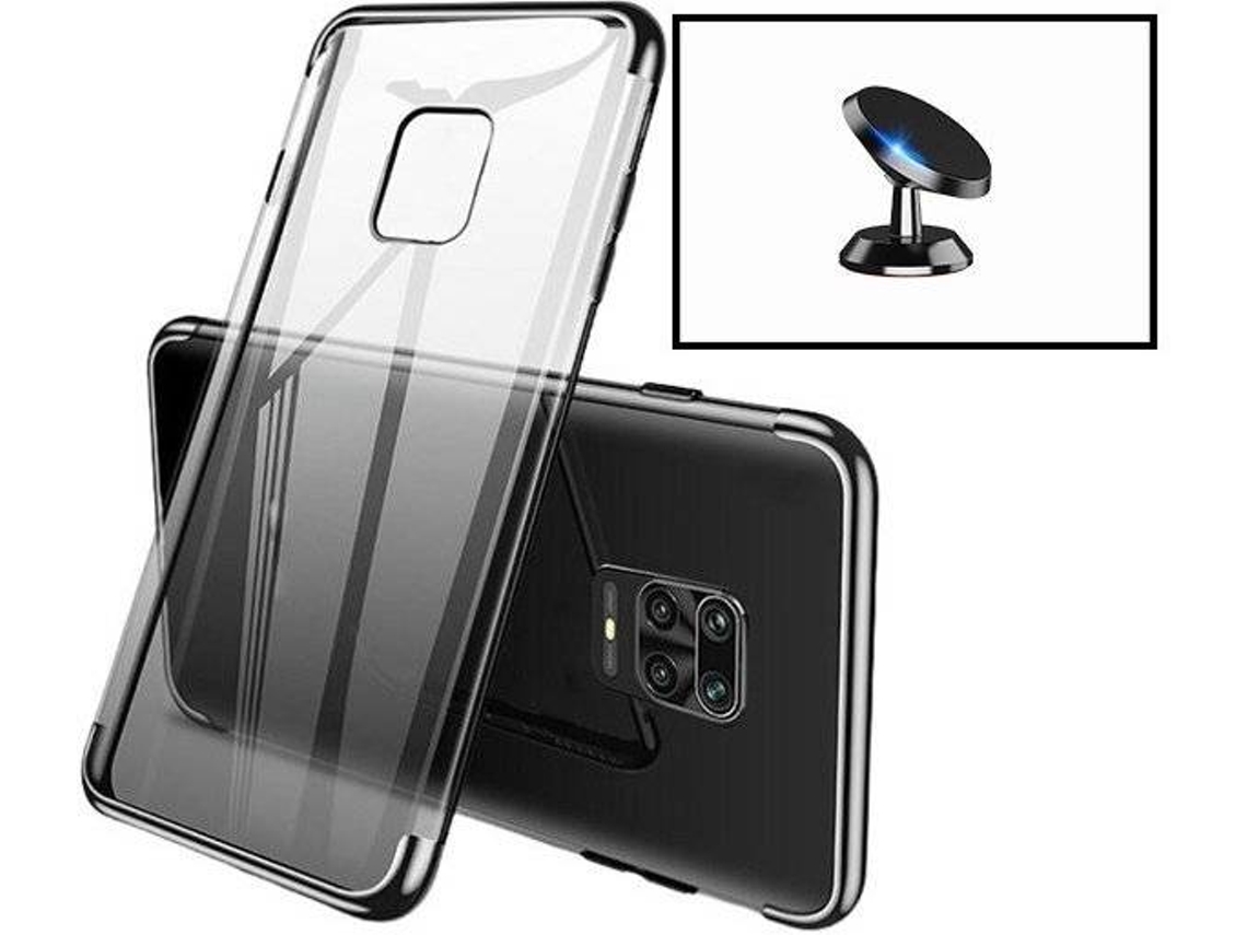 Kit Capa e Suporte Xiaomi Mi Note 10 Lite SlimArmor Preto