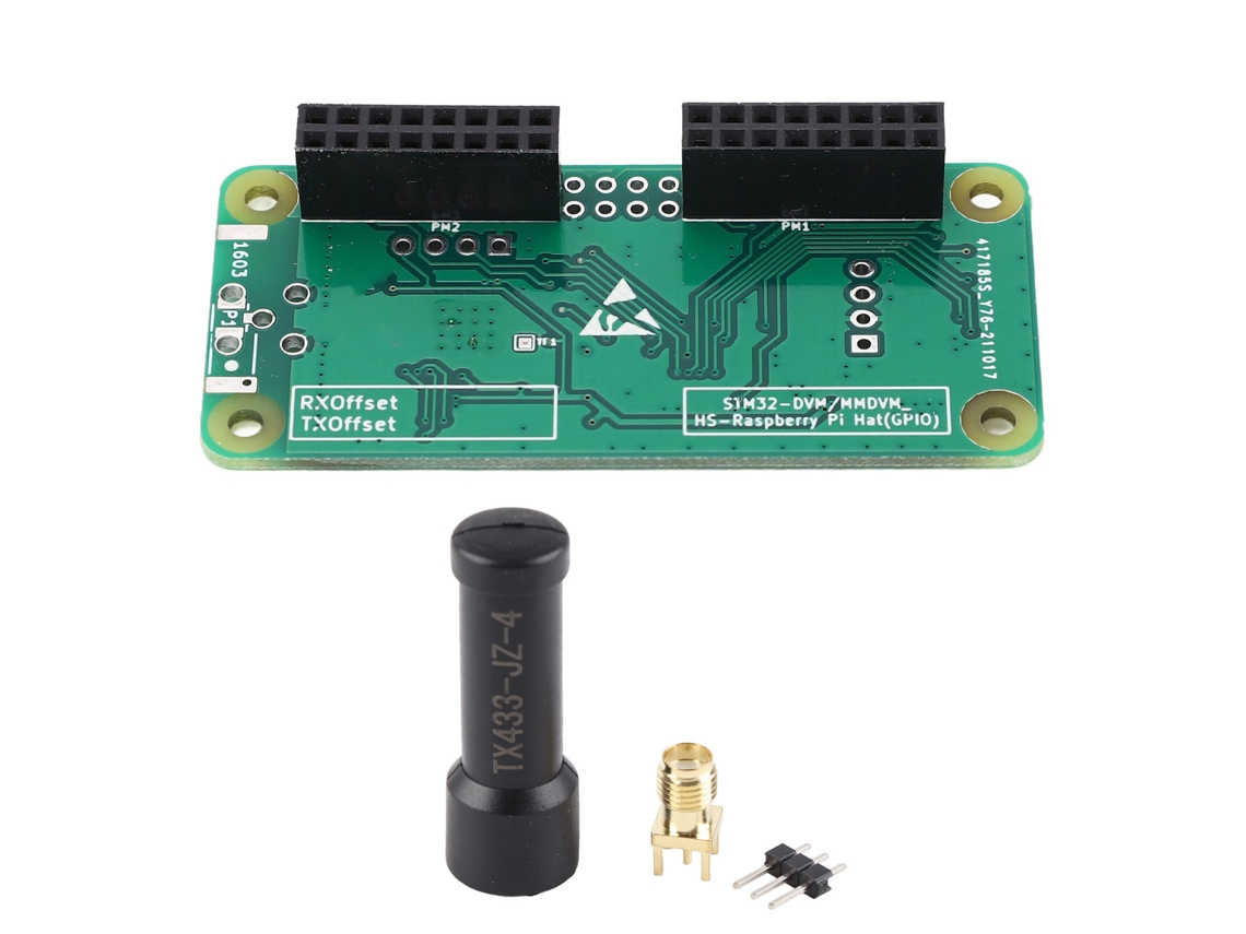 Módulo Hotspot Mmdvm Simplex Placa com Antena Pcb para Modificação Diy