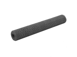 Vidaxl Cerca Arame Galinheiro 25x1 M Aço C/ Revestimento Pvc Cinzento