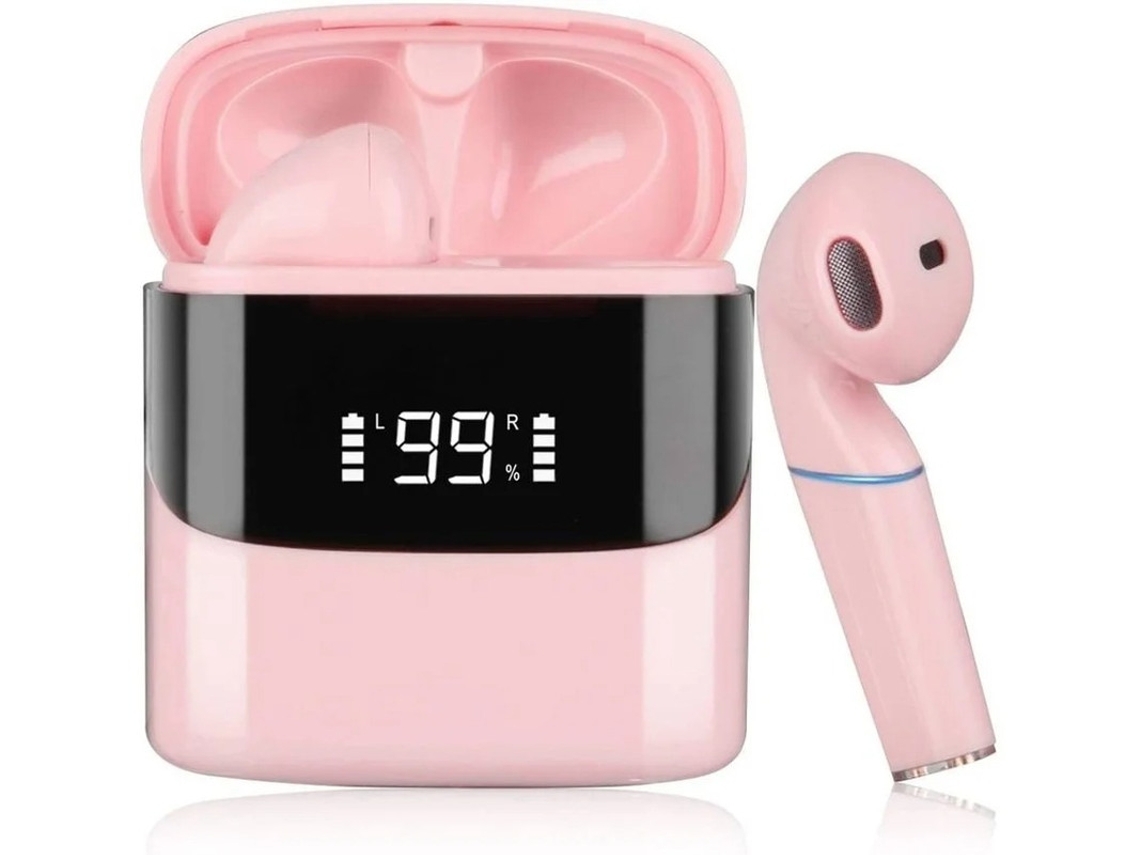 Auriculares Bluetooth True Wireless (in Ear - Microfone - Noise Cancelling - Verde)