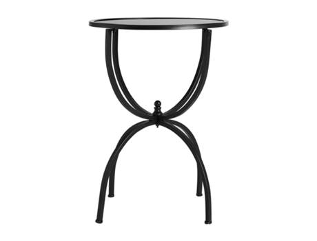 Mesa de Apoio LASTDECO (40,5 x 57 x 40,5 - Ferro - Preto)