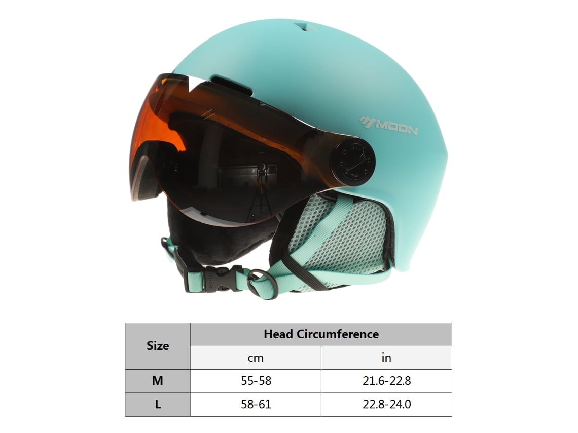 Casco de Snowboard con Auriculares y Gafas para Hombre y Mujer | S/MARCA