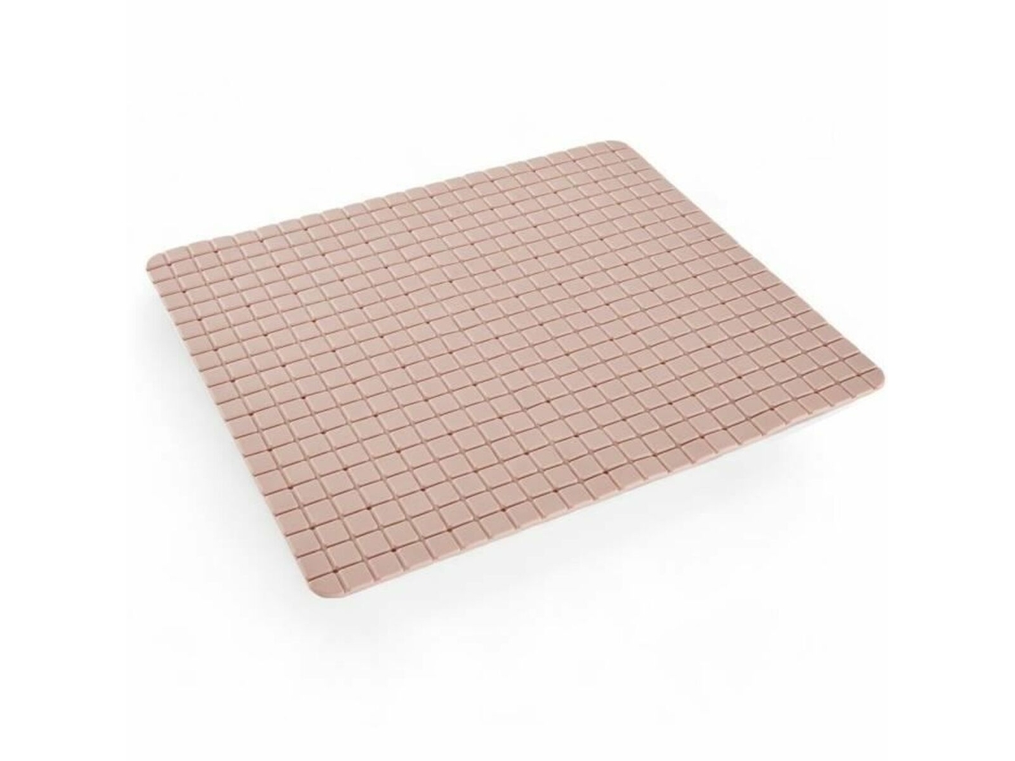 Tapete de banho antiderrapante de PVC rosa Today Utility 40 x 60 cm