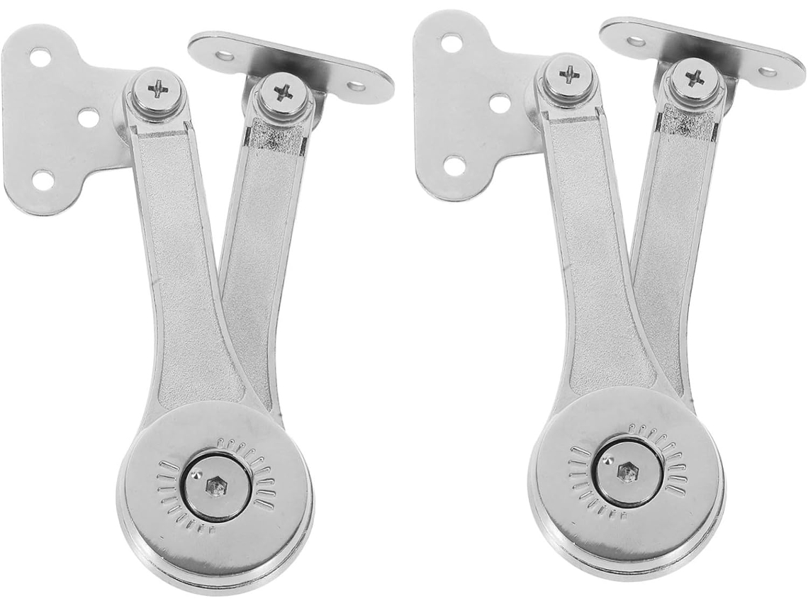 2 Dobradiças De Suporte Tampa Em Liga Zinco Para Dobradiça Elevação