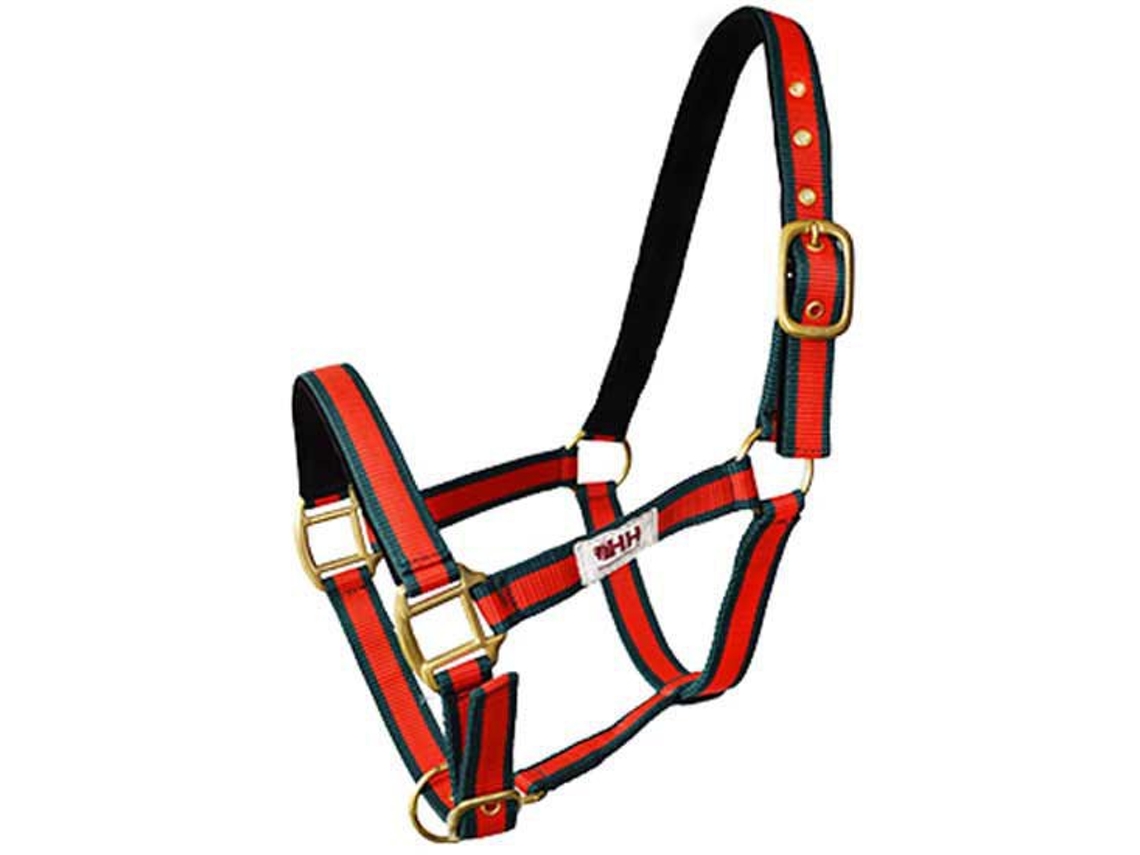 Dobro Sem Mosquetão Halter Nylon Vermelho Fullhispano Hipica